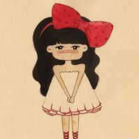 微信卡通头像女生带字