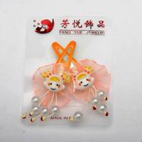 可爱女孩头像发夹