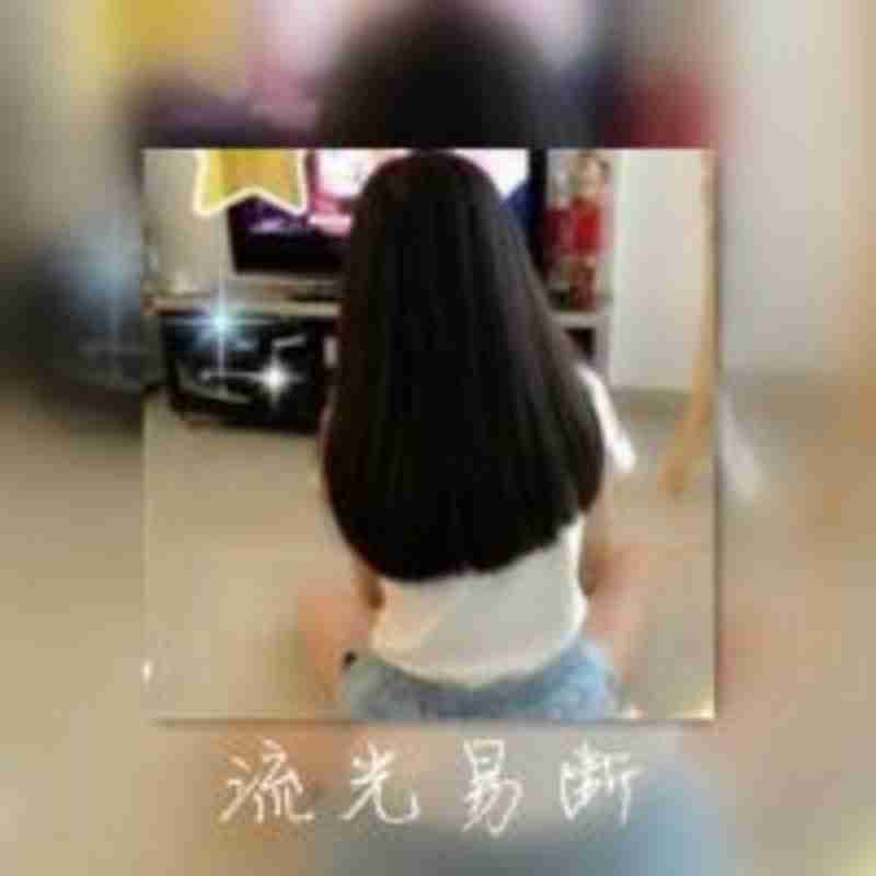 图中图女生背影带字个性