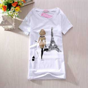 超牛!欧美原单涂鸦显瘦打底裤九分裤弹力超好!