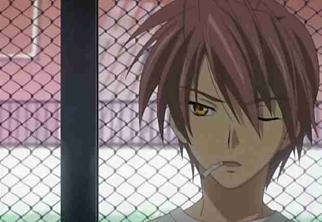 求抽烟的动漫人物图图!