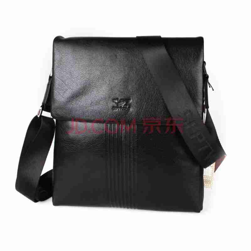 时尚帅气真皮肩包