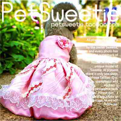 狗狗衣服蓬蓬裙连身裙