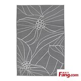 口口黑白风植绒