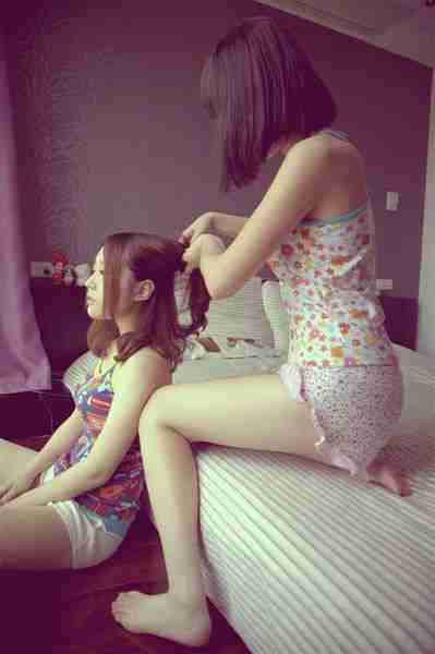 很奇葩的闺蜜头像