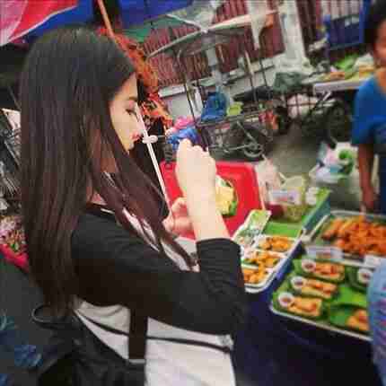 怪咖遇奇葩走路萌哒哒!女生微信头像