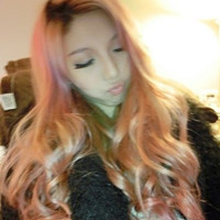 非主流头像女生留长头发的原宿风()
