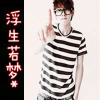 文字非主流情侣头像