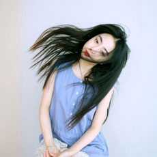 微信搞怪森系头像女生