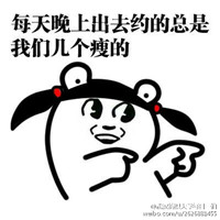 绘恶搞对指表情包