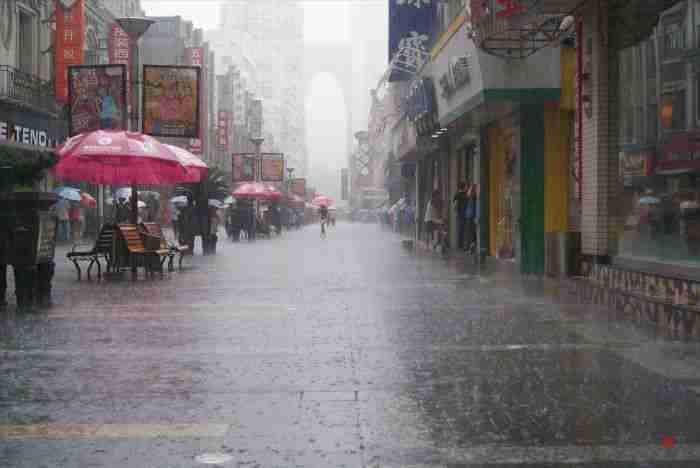 雨天风景头像