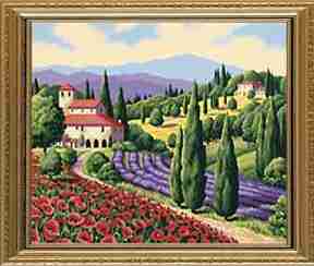 数字油画风景类