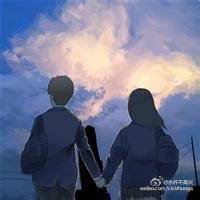 背影情侣头像_请珍惜在一起的所有时光