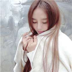 长发女生背影头像_非主流可爱女生头像