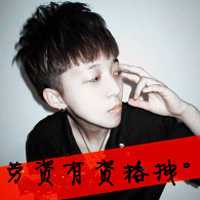 左上方带非主流文字