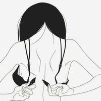 户外风景男生背影头像