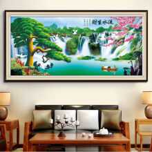 风景迎客松旭日东