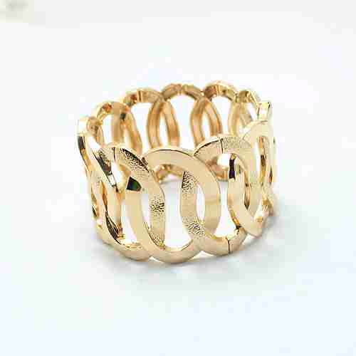 欧美简约大气开口手环