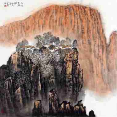 尤其是画山水画