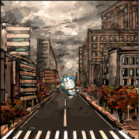 风景_插画_手绘_仙境