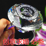 浪漫求婚创意道具水晶大钻戒超大戒指