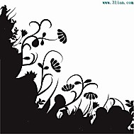 植物花卉矢量图_植物矢量图