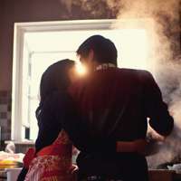 欧美情侣头像两张分开高清