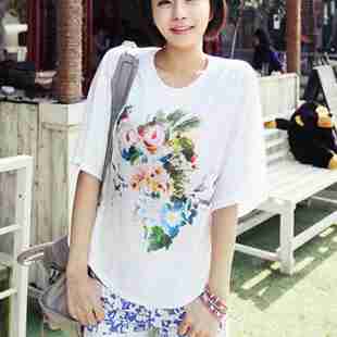 多图花卉t恤怎么样