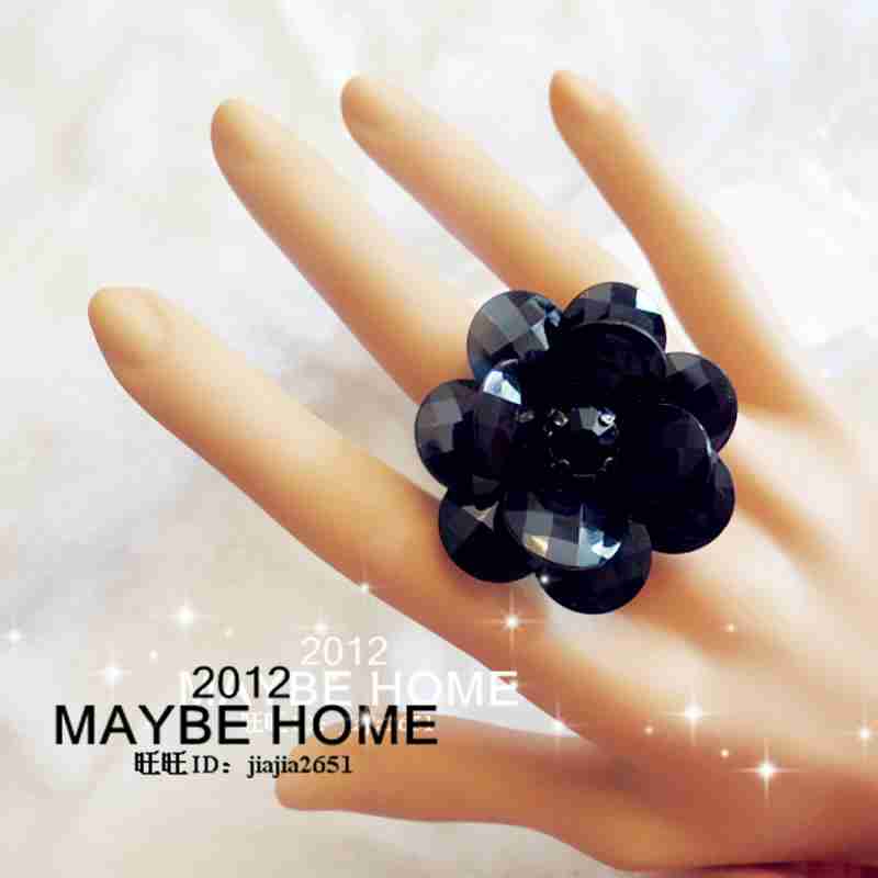 美时尚复古大花朵女弹力