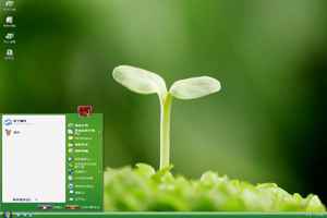 绿色成长植物高清主题