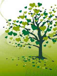 卡通树木图片绿色植物卡