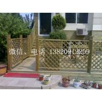 天津防腐木植物爬藤架碳化木户