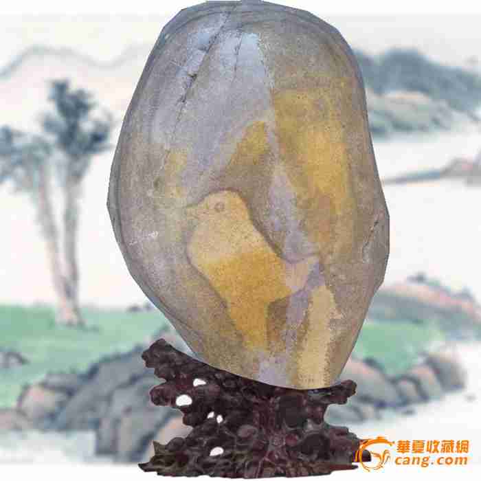 荷花石图案石原石