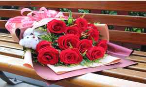 钟爱朵红玫瑰花生日鲜花速递全国北京上海花店