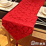 红色植物花卉简约现代