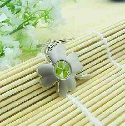 四叶草汽车钥匙扣挂件