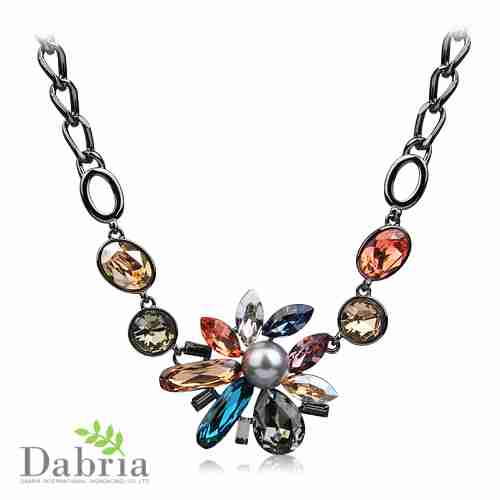 白贝母四叶草项链梵克雅宝一比一纯银镀k黄金