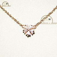 多图四叶草纯银项链