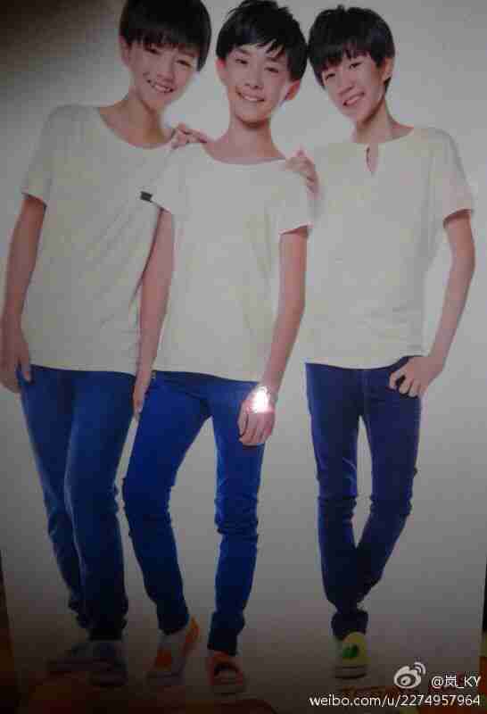 带有四叶草tfboys头像