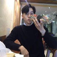 韩系个性混搭男生