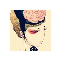 超酷女生头像_