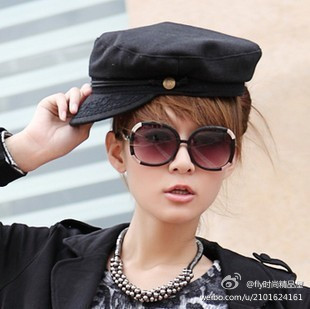 个性豹纹小框眼镜架