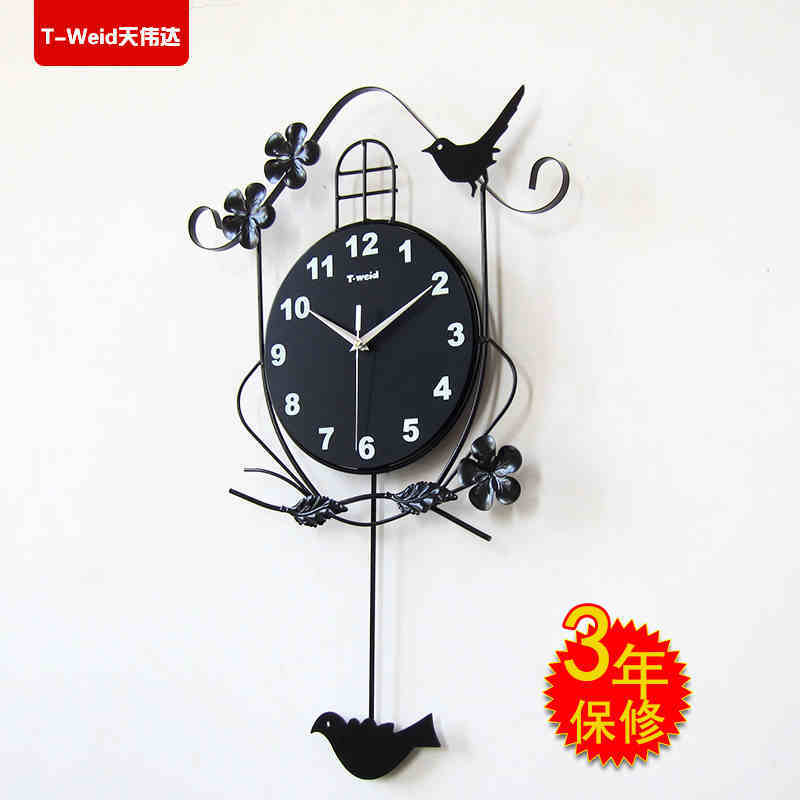 天伟达创意钟表客厅挂钟