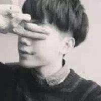 求男生头像|侧脸的|就像这种
