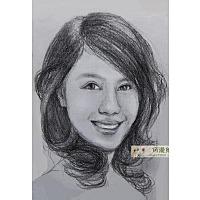 铅笔素描人物头像