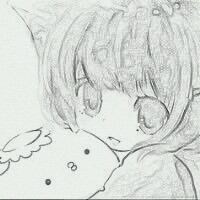 描边时紧贴着人物的线条要描的显一些