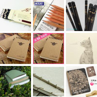 创意涂鸦本高档牛皮纸本子
