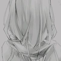 〔夜梓〕黑白漫头卡通头像