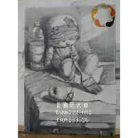 素描|石膏组合和头像写生