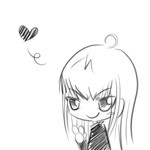 卡通头像可爱的黑白卡通头像